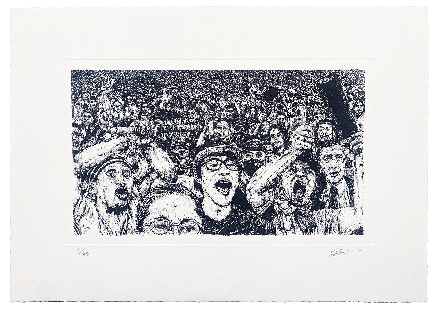 Simon Butler 'Protest'